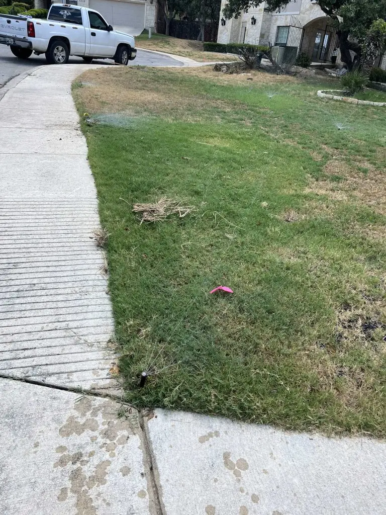 sprinkler repair in Denton