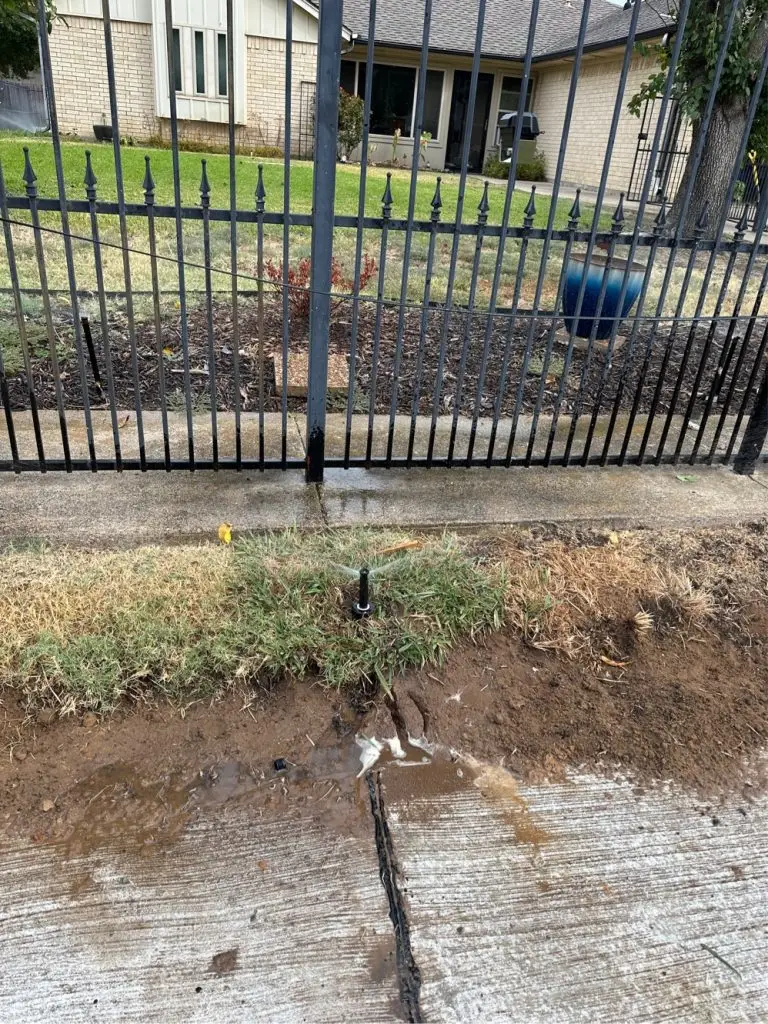 Farmersville sprinkler repair