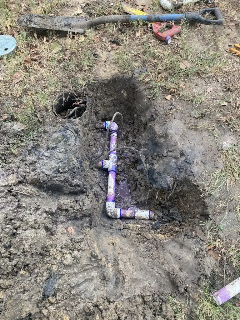 Hickory Creek sprinkler repair