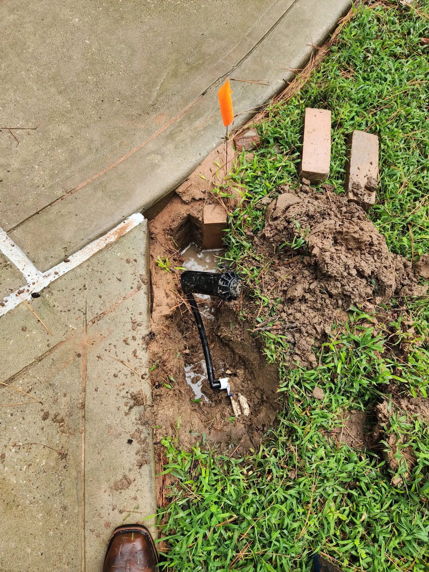 Oak Point irrigation repair