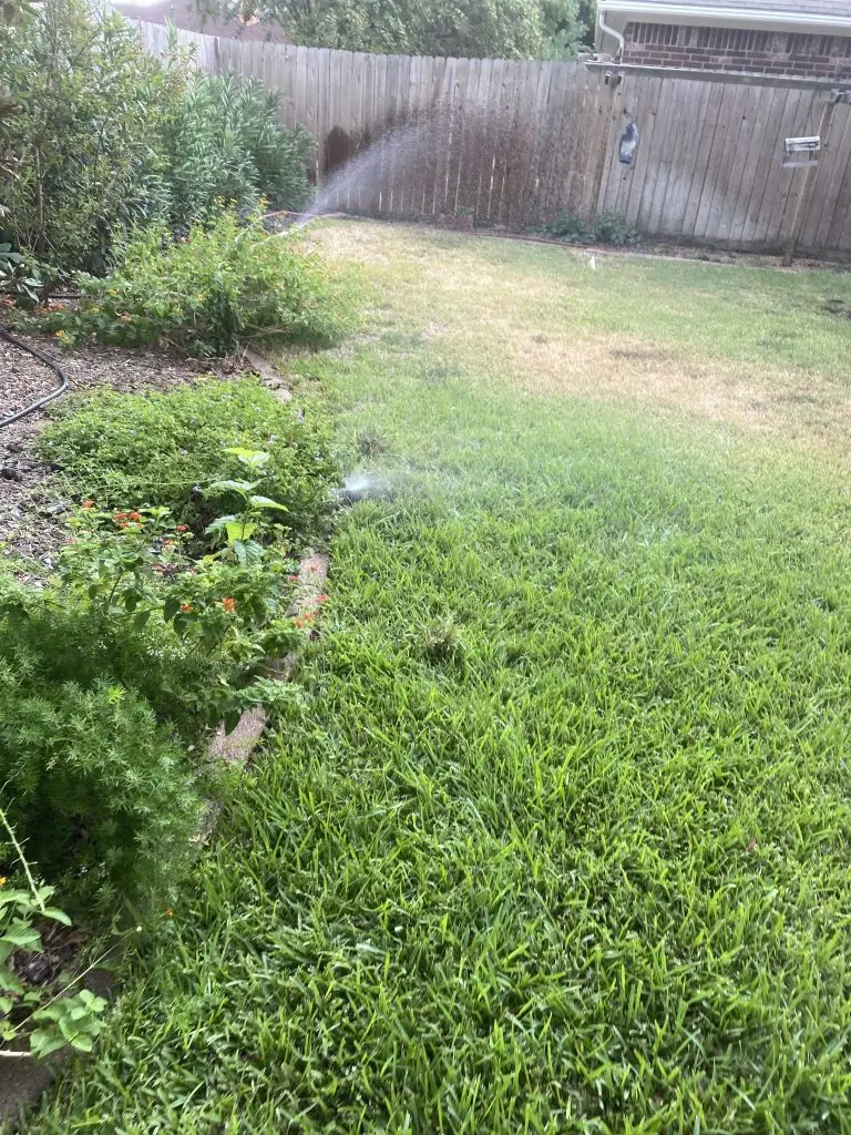 sprinkler repair in Plano TX