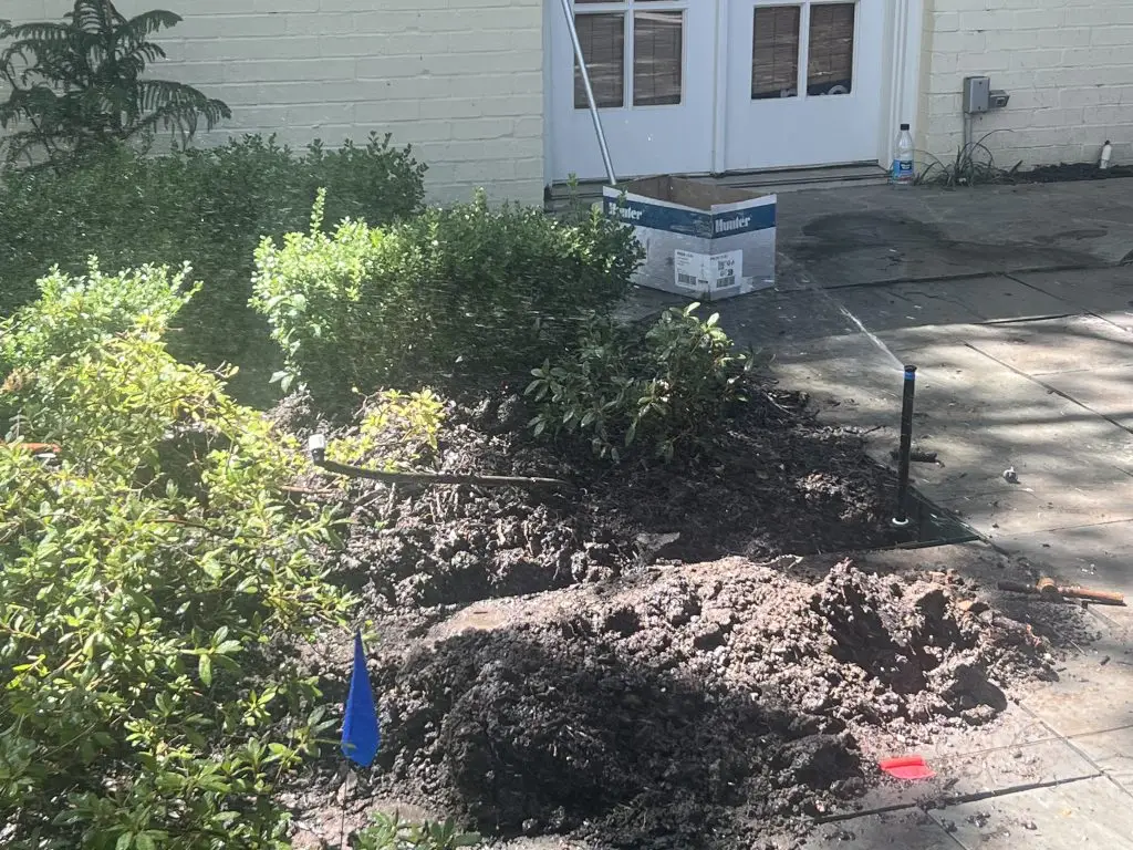 sprinkler repair in Taylor