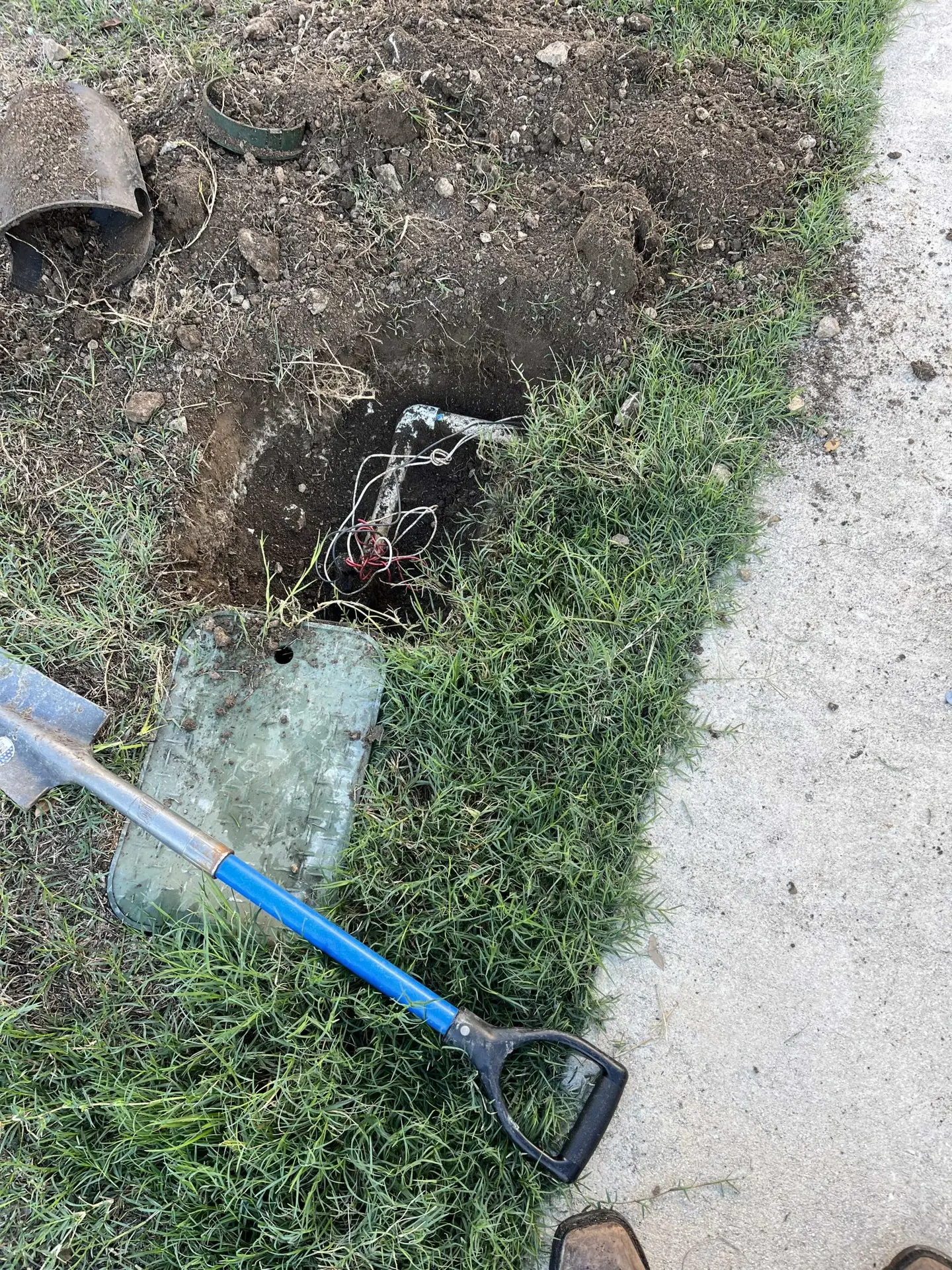 irrigation valves leaking