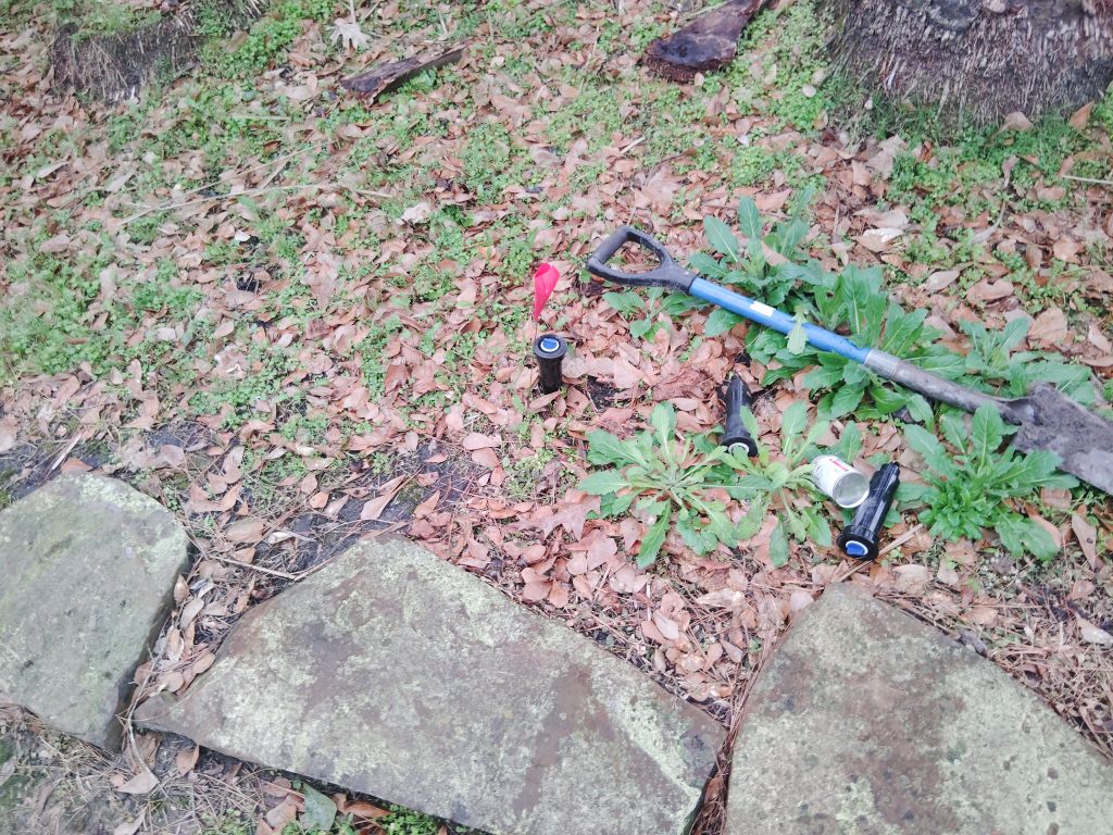 After Rainbird Spray Heads - Replacement