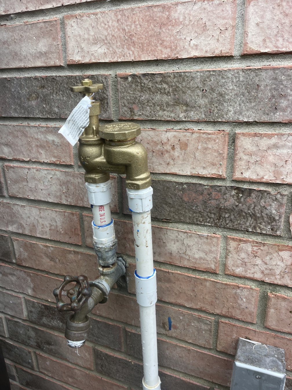After PVB Replacement - Pressure Vacuum Breaker