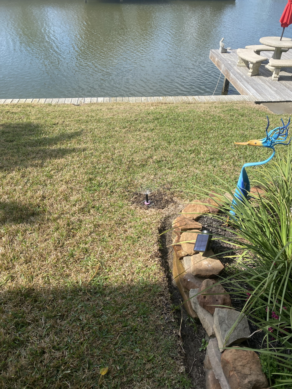 After Rainbird Spray Heads - Replacement