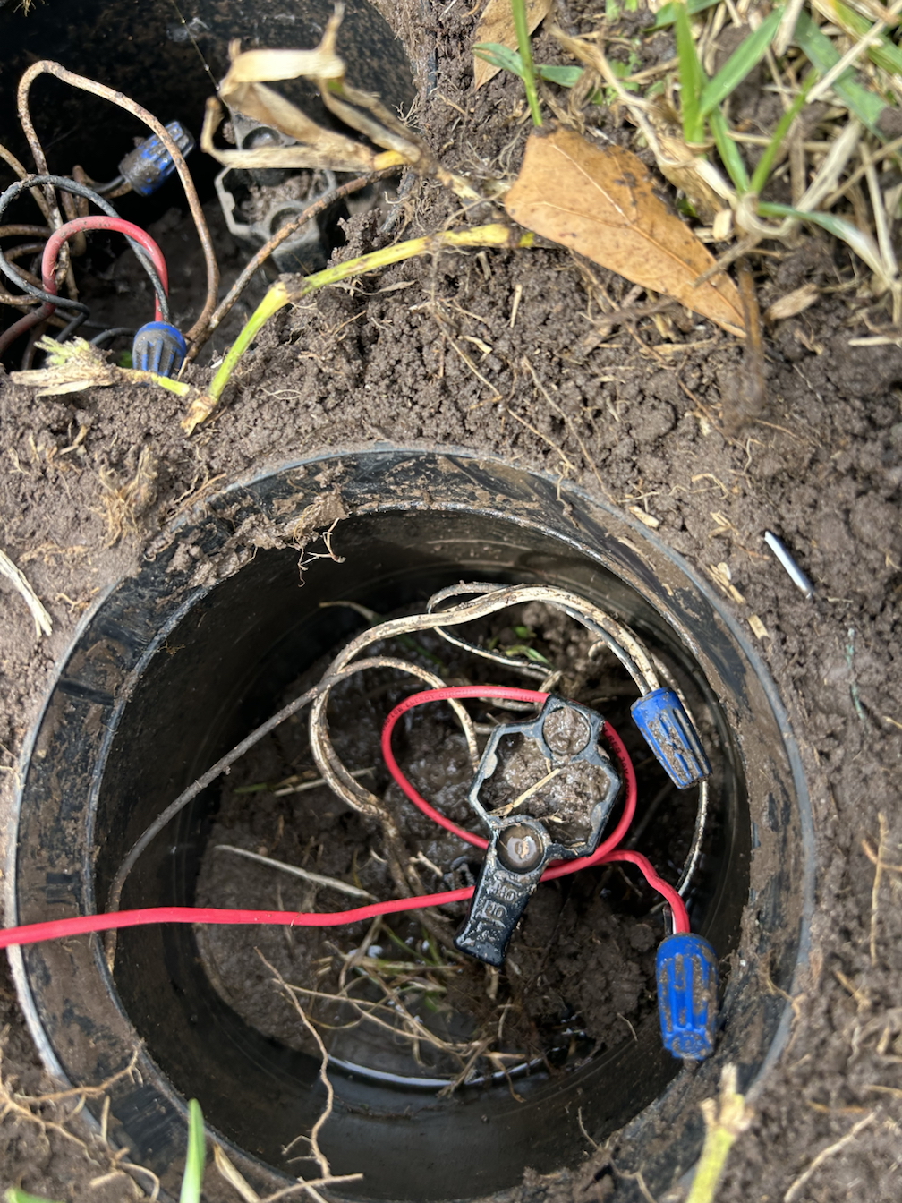 Before Irrigation Valve