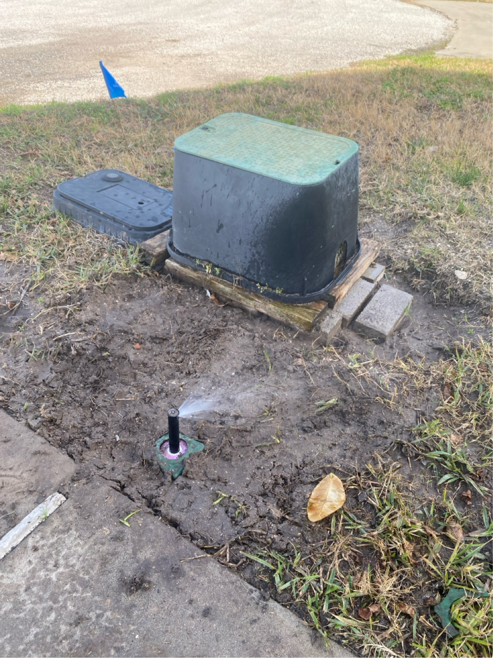 Before Hunter Valve Repair / Replacement