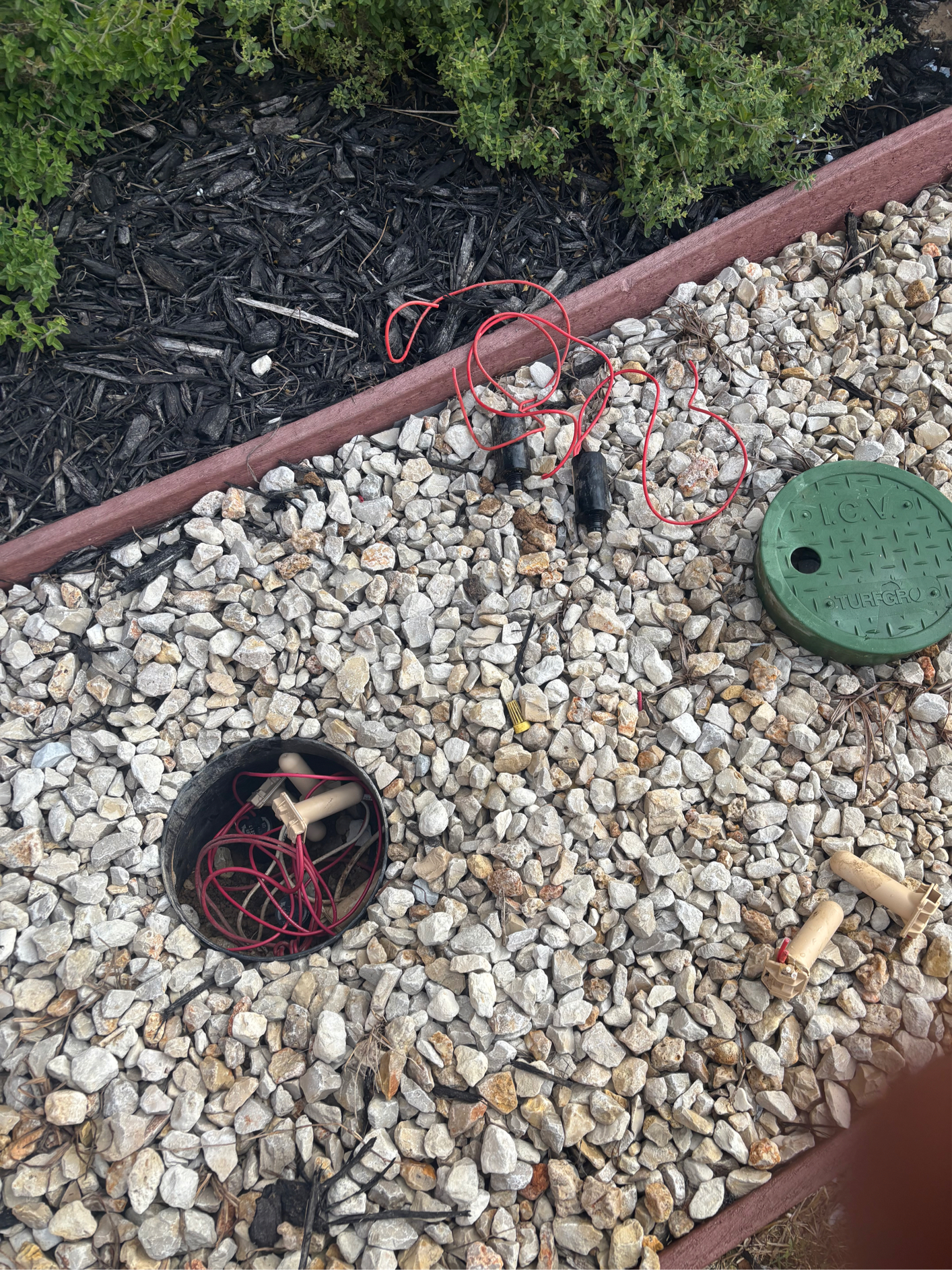 Before Hunter Valve Repair / Replacement