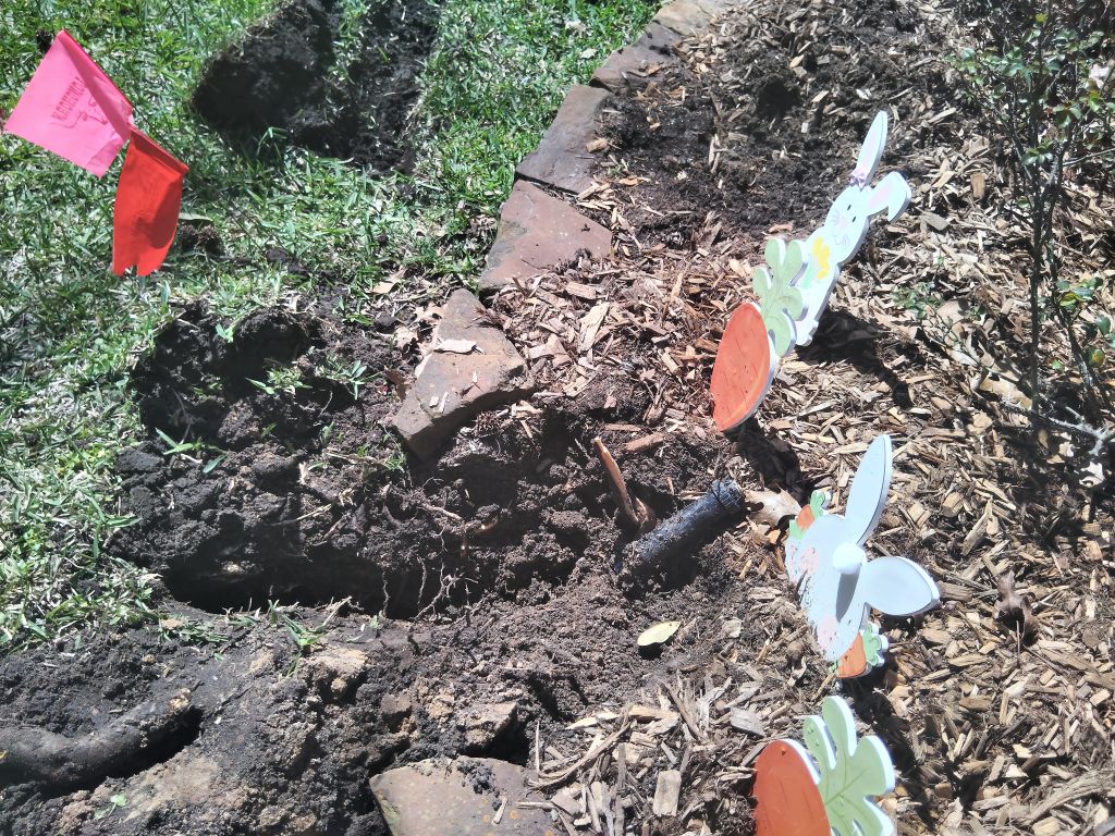 After Service - Locating sprinkler valves