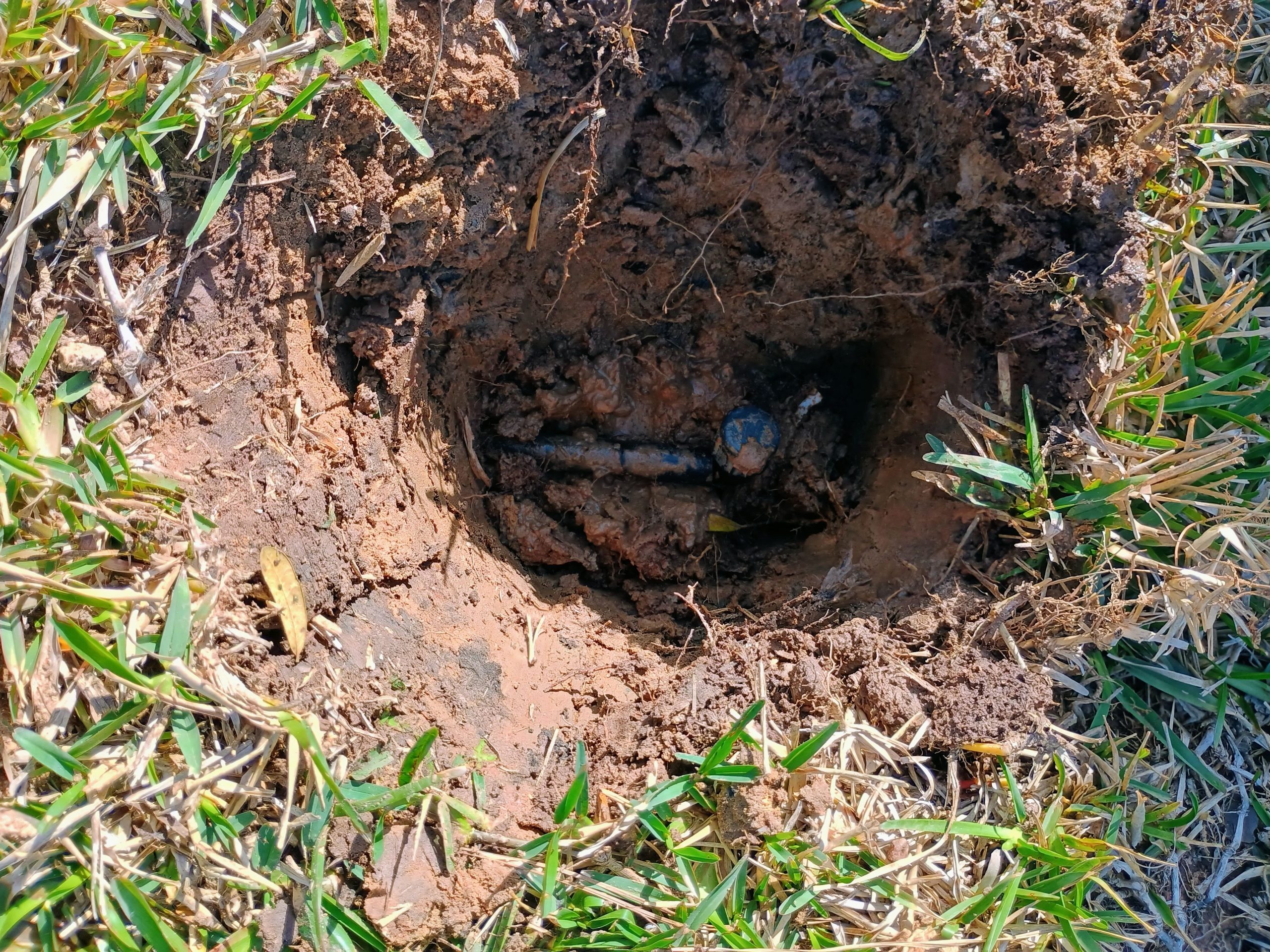 After Lawn Watering System