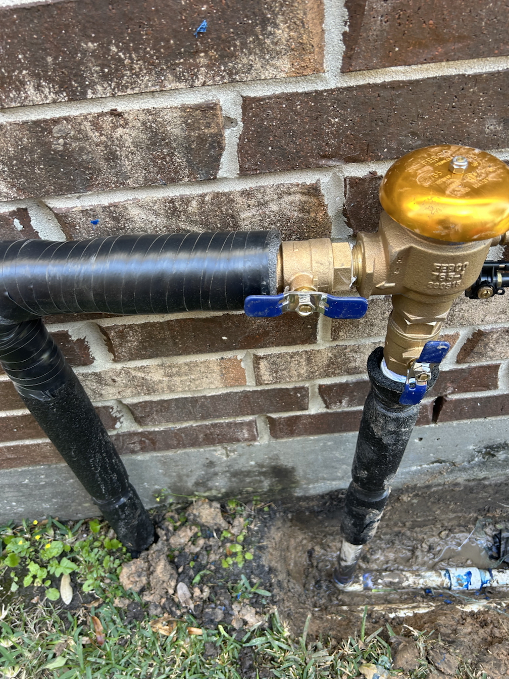 Before PVB Replacement - Pressure Vacuum Breaker